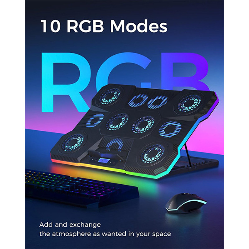 پایه خنک کننده  لپ تاپ مدل RGB-A21