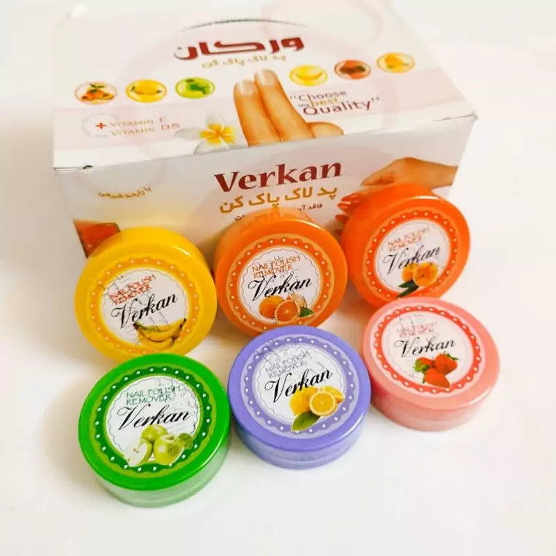 لاک پاک کن مدل Fruit بسته ۵ عددی