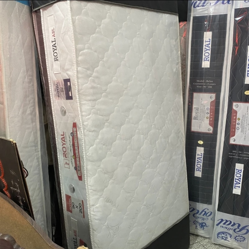 تشک طبی فنری رویال مدل پرفکت دو نفره سایز 200×180 سانتی متر