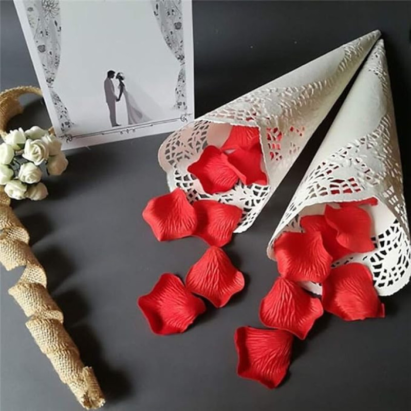 کاغذ شیرینی پزی مدل گیپور طرح دایره 14x14 بسته 100 عددی