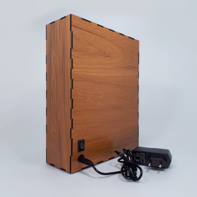 چراغ خواب مدل نایت باکس سه بعدی طرح دریاچه خرس کد SD41