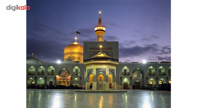 تابلو شاسی آکو طرح حرم امام رضا 5 سایز 20x28 سانتی متر