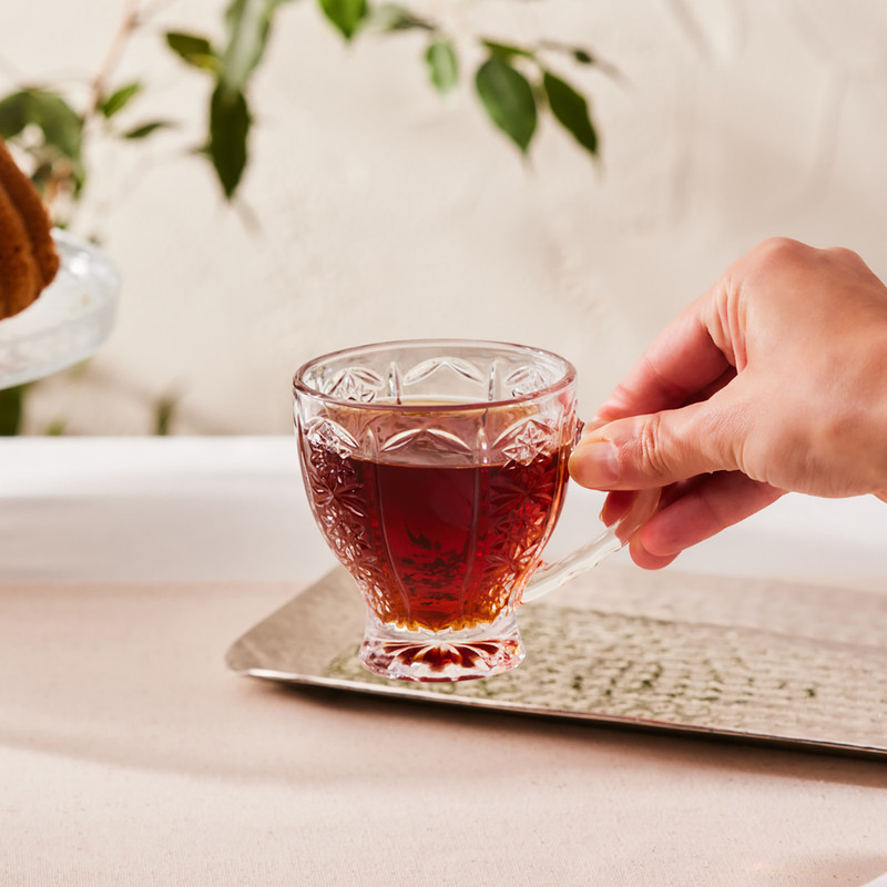 سرویس چای خوری 6 پارچه 6 نفره کاراجا مدل Seda