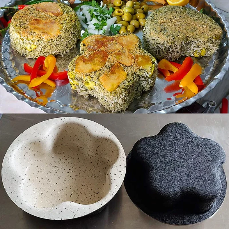 قالب کیک به گز مدل گل