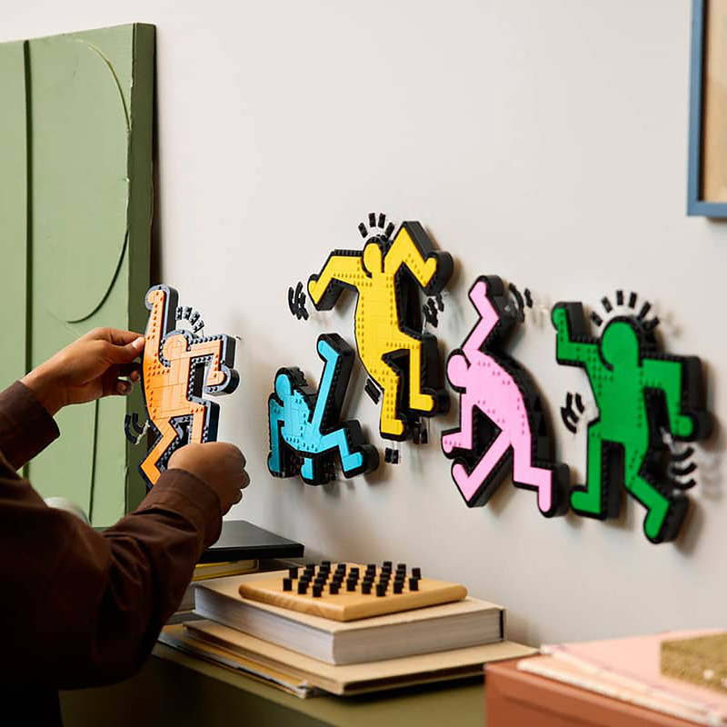 لگو 1773 تکه سری Art مدل Keith Haring Dancing Figures کد 31216
