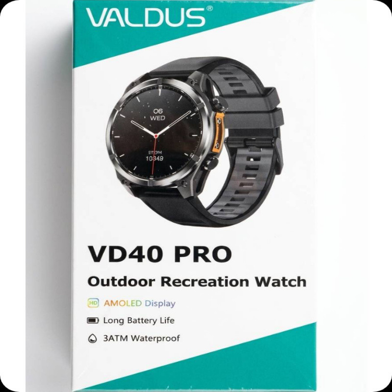 ساعت هوشمند 40 میلیمتری والدوس مدل VD40 PRO با بند سیلیکونی
