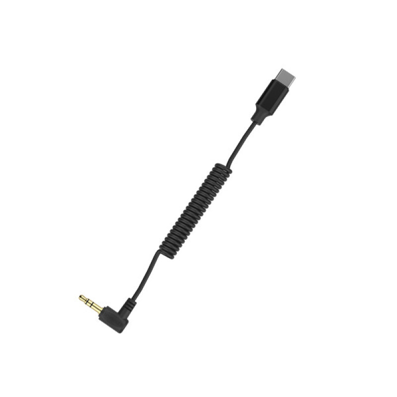 مبدل جک 3.5 میلیمتری به usb-c کامیکا مدل CVM-D-UC طول 0.6 متر