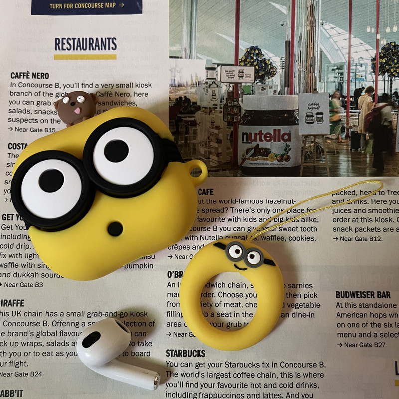 کاور مدل MINION3 مناسب برای کیس اپل Airpod 3