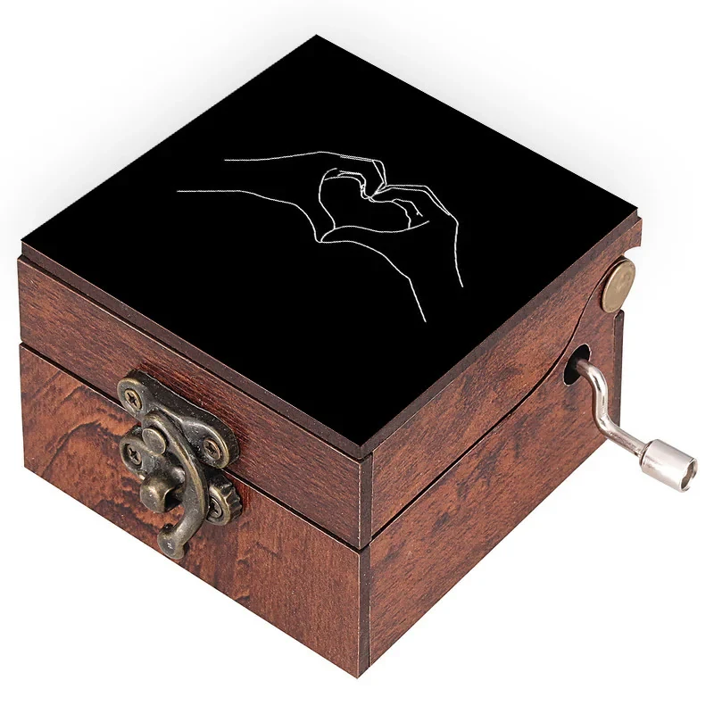 جعبه موزیکال مدل عاشقانه کد N249