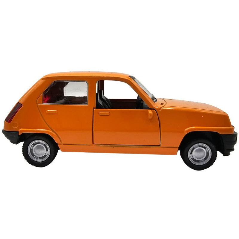 ماکت ماشین ناب سل مدل رنو 5 فلزی عقب کش کد Renault pull back metal car naab005 scale 1:48