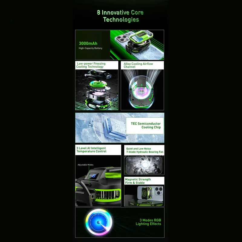 خنک کننده گوشی موبایل مدل Ice Maker