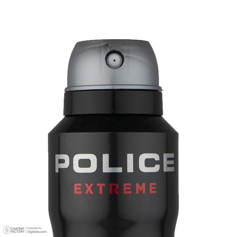 اسپری ضد تعریق مردانه پلیس مدل EXTREME حجم 200 میلی لیتر