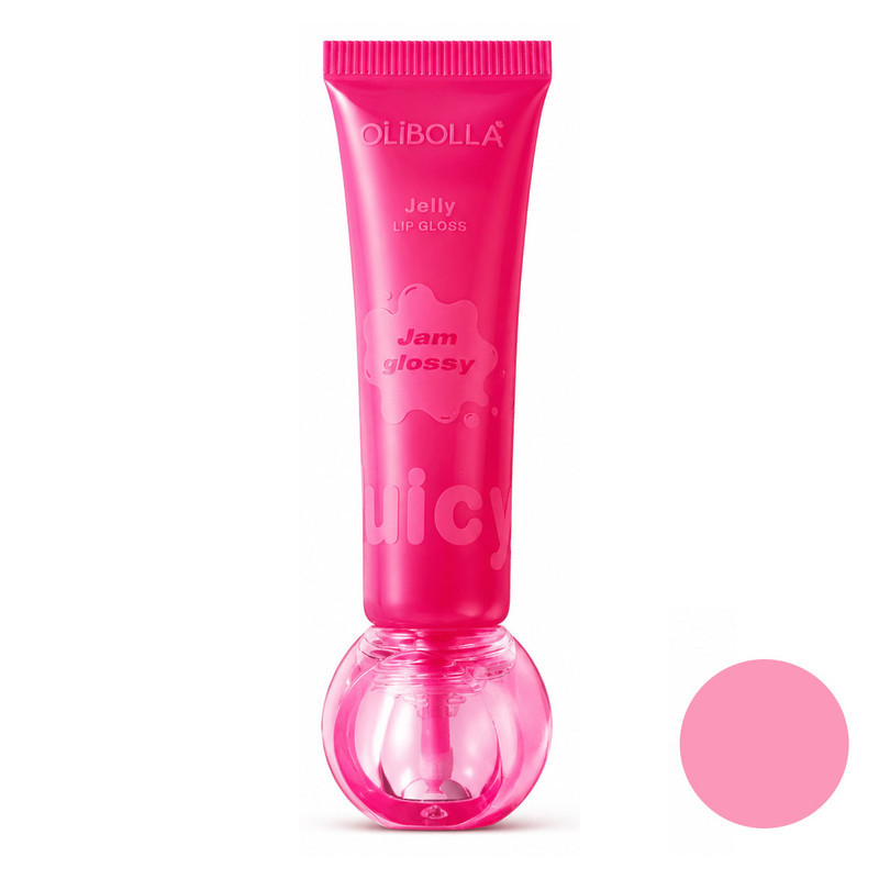 برق لب مایع براق اولیبولا مدل Jam Glossy شماره 12