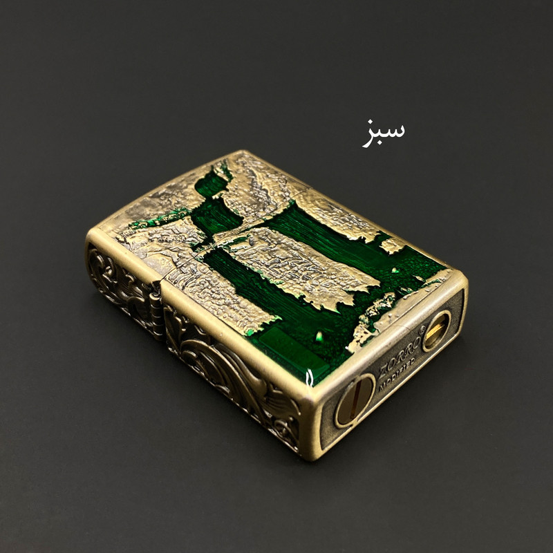 فندک بنزینی زورو مدل کلکسیونی کد DKD-2080