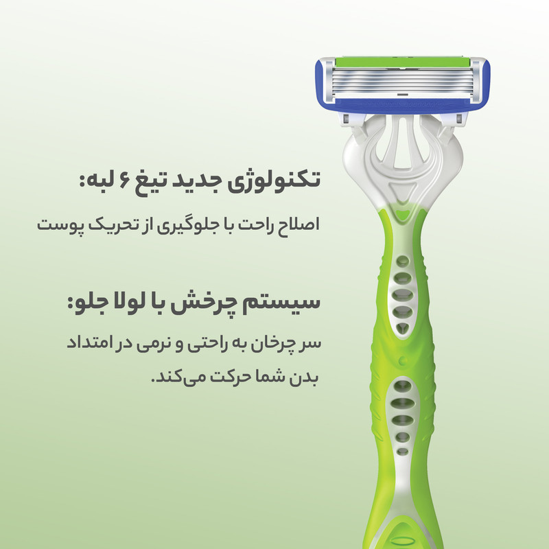 خودتراش زنانه دورکو مدل Shai 6 تحت لیسانس