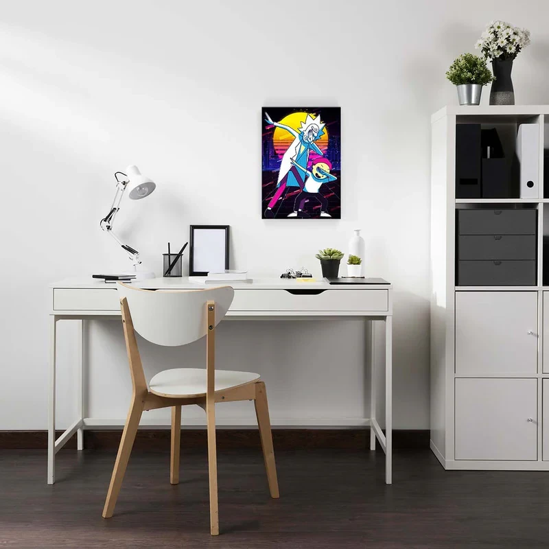 تابلو شاسی مدل Rick and Morty کد S-5039