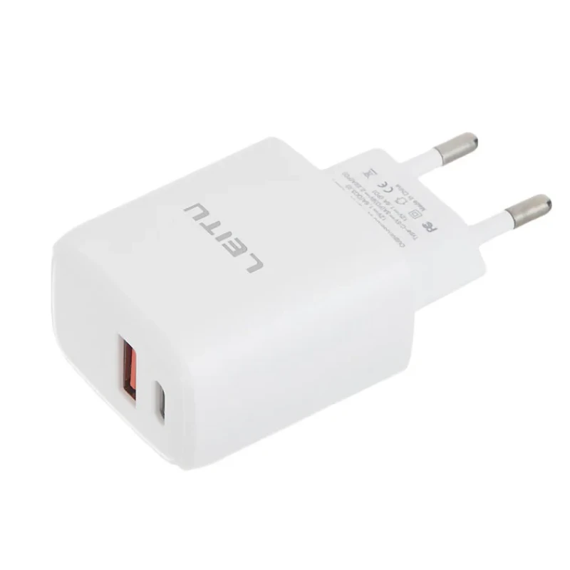 شارژر دیواری لیتو مدل LH-13 به همراه کابل تبدیل لایتنینگ