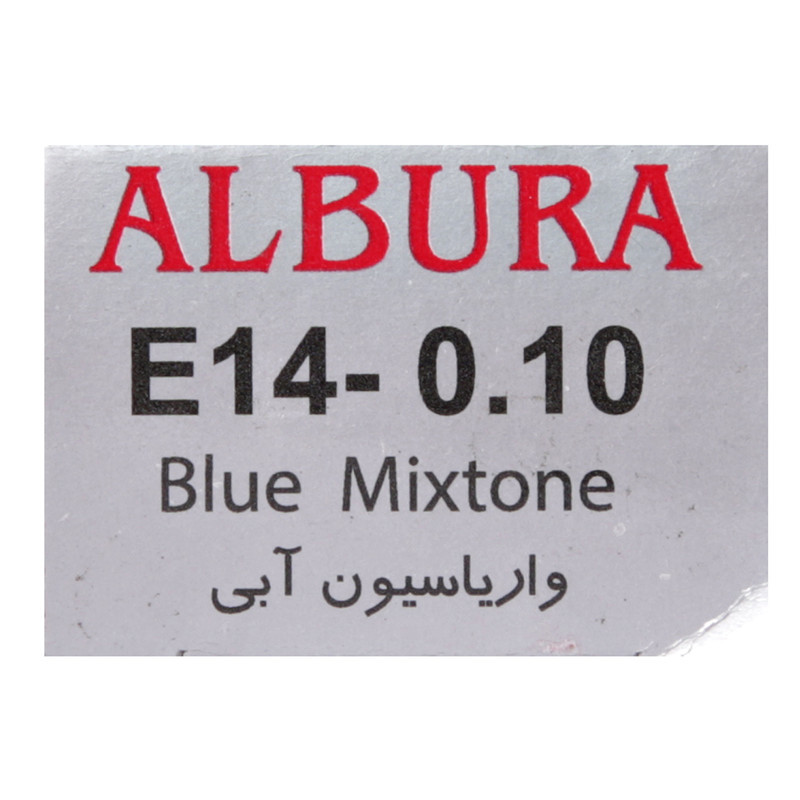 واریاسیون آلبورا مدل Carasa شماره E14-0.10 حجم 15 میلی لیتر رنگ آبی