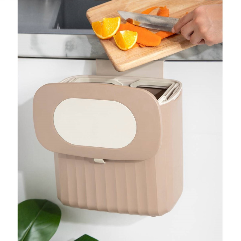 سطل زباله کابینتی هوم کت مدل 2433 گنجایش 3 لیتر