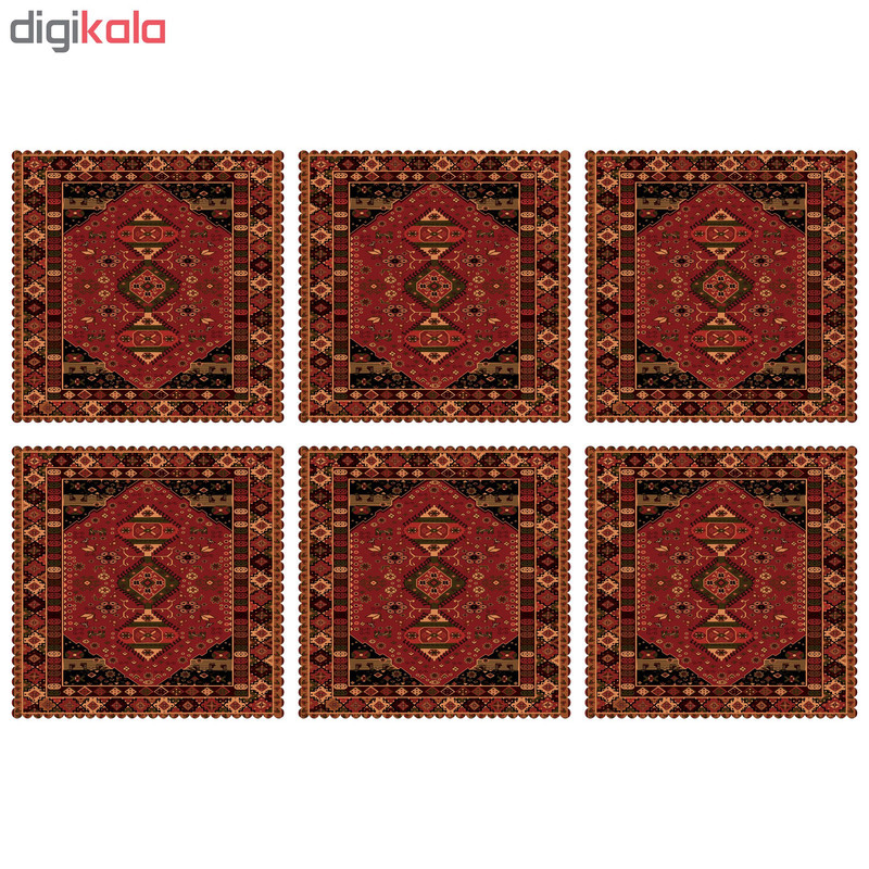 زیربشقابی مدل U1-42455 بسته 6 عددی