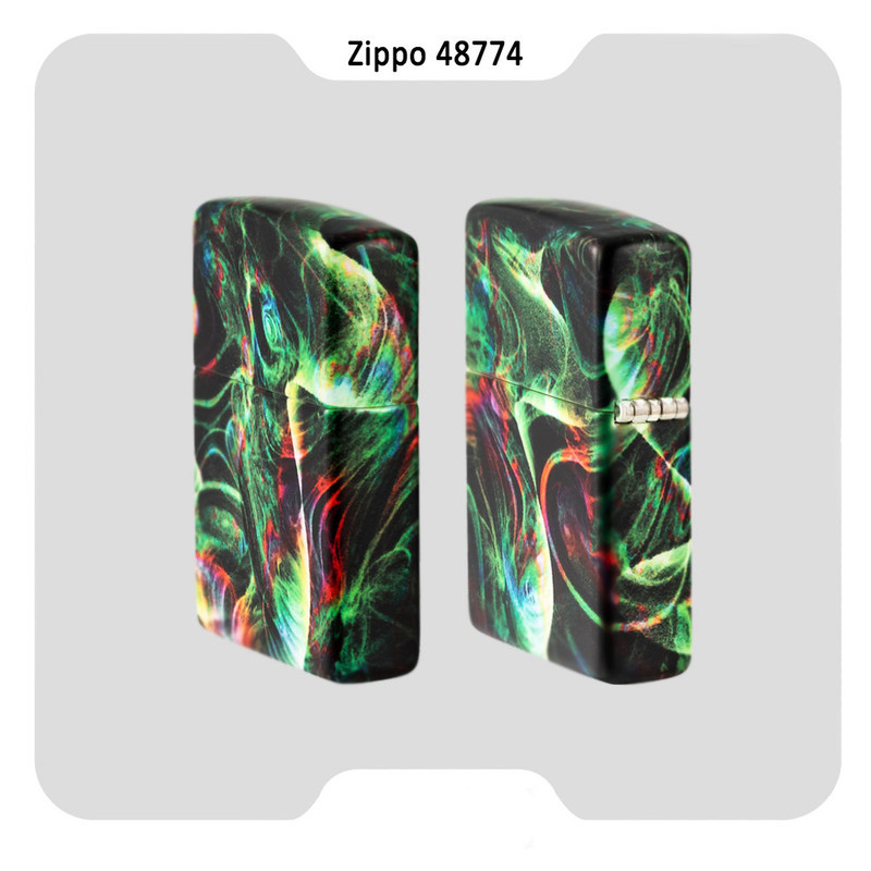 فندک بنزینی زیپو مدل 48774 49193 PSYCHEDELIC SWIRL DESIG