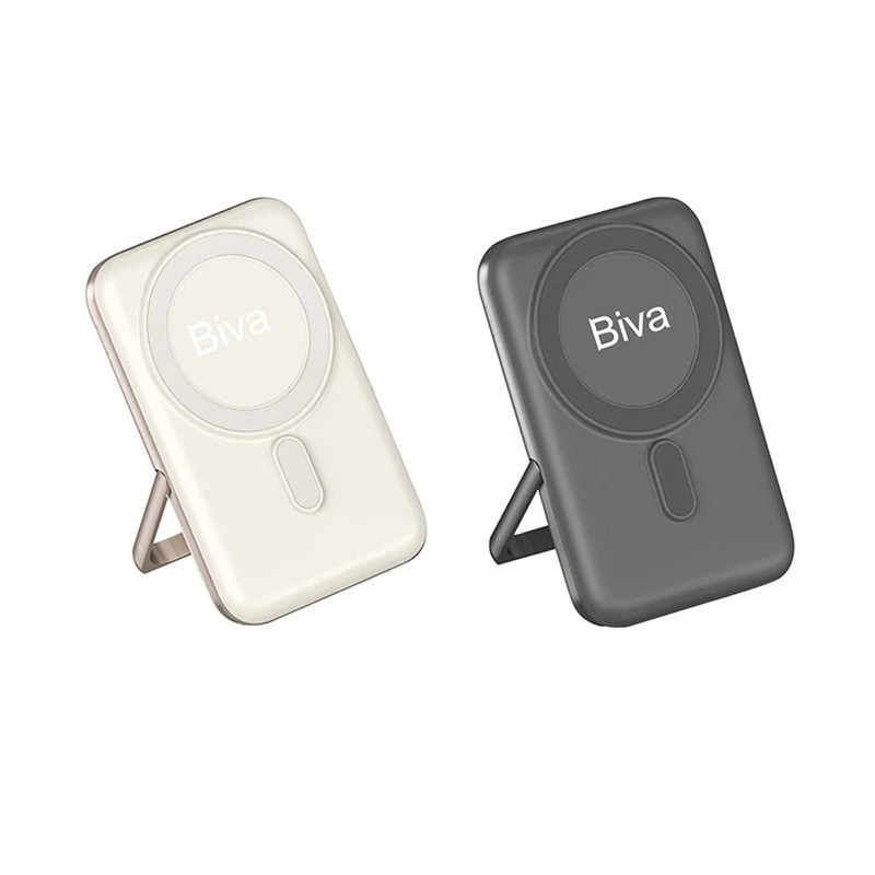 پاوربانک بی سیم 20 وات بیوا مدل Wireless BP-016 ظرفیت 10000 میلی‌آمپرساعت