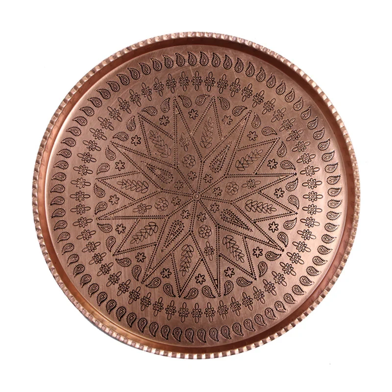 سینی مسی مدل گرد کد ZH45