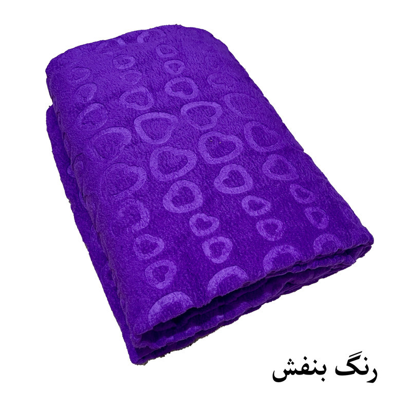 پتو مسافرتی 1 نفر هنرمند مدل هیرت سایز 200x160 سانتی‌متر