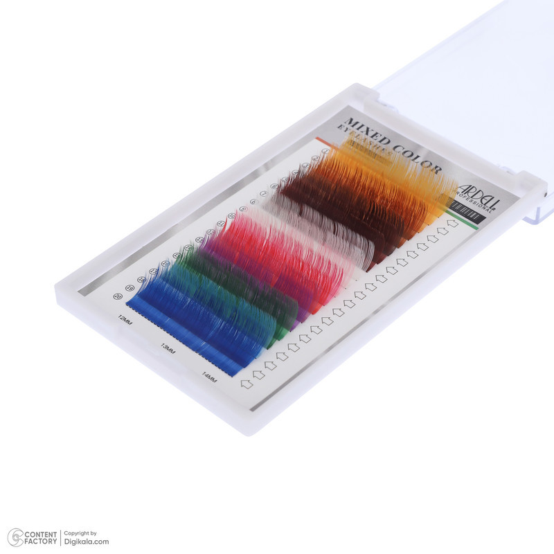 مژه مصنوعی آردل مدل Rainbow D 0.10