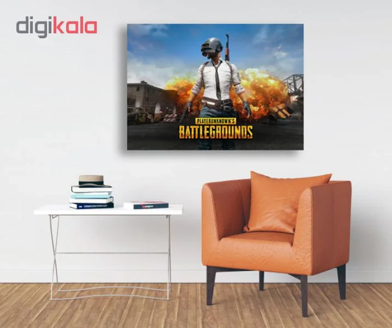 تابلو شاسی گالری استاربوی طرح بازی PubG مدل Amazing Game 3