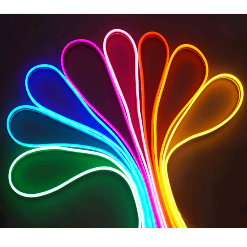 ریسه مدل نئون فلکسی RGB-IC App طول 5 متر