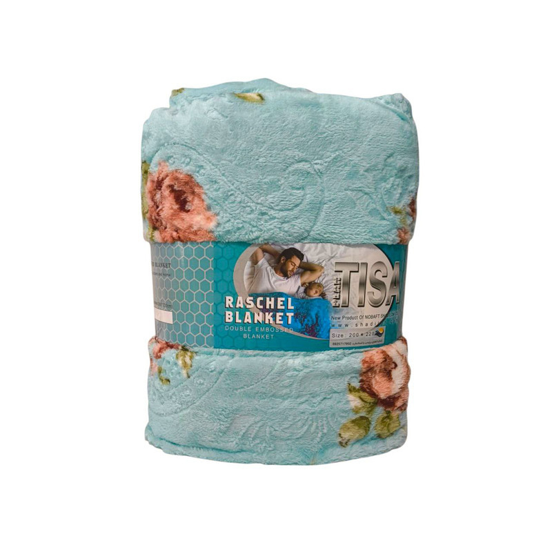 پتو مسافرتی دونفره تیسا مدل لایف سایز 220x200 سانتی متر