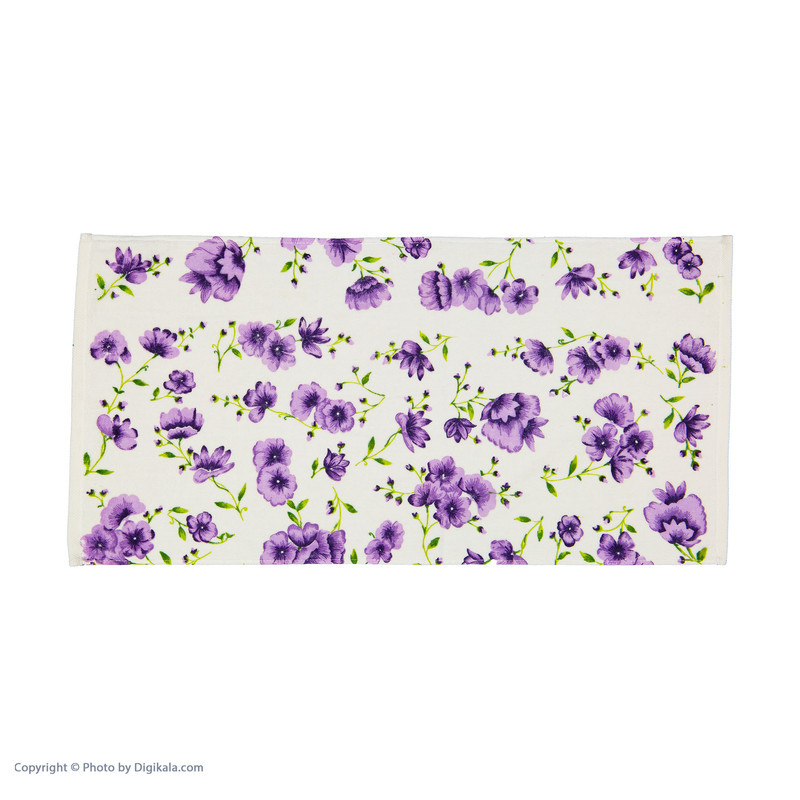 سرویس حوله پالتویی 4 تکه نارسیس طرح سارا