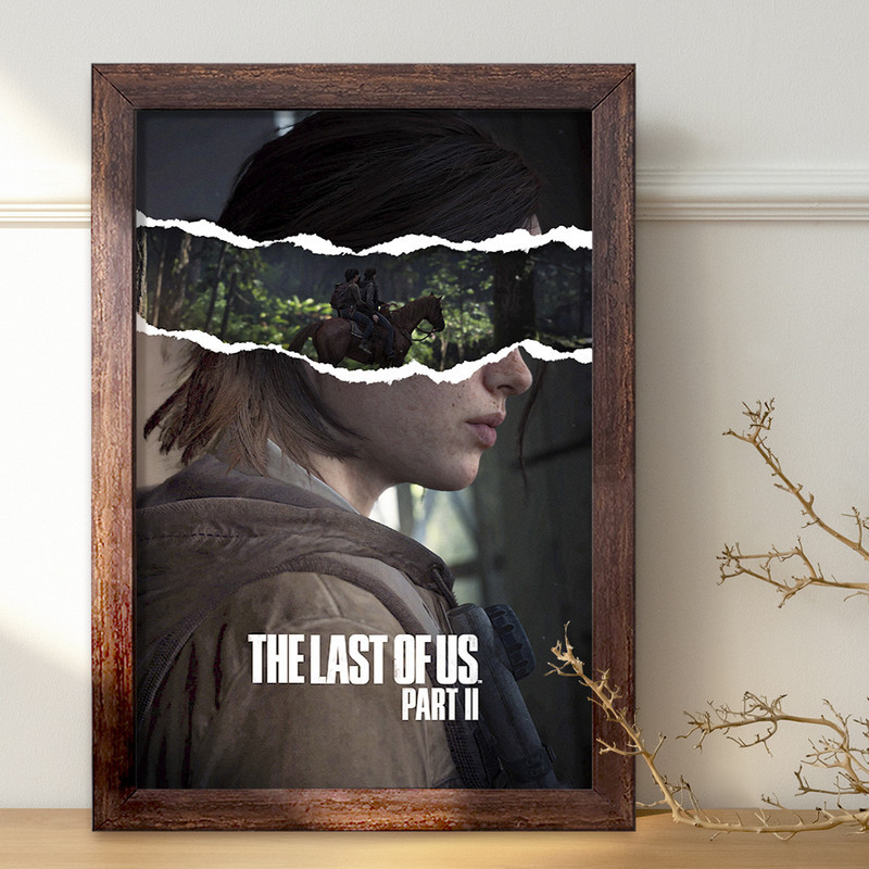 تابلو خندالو طرح لست آف آس (The Last Of Us) کد F13600