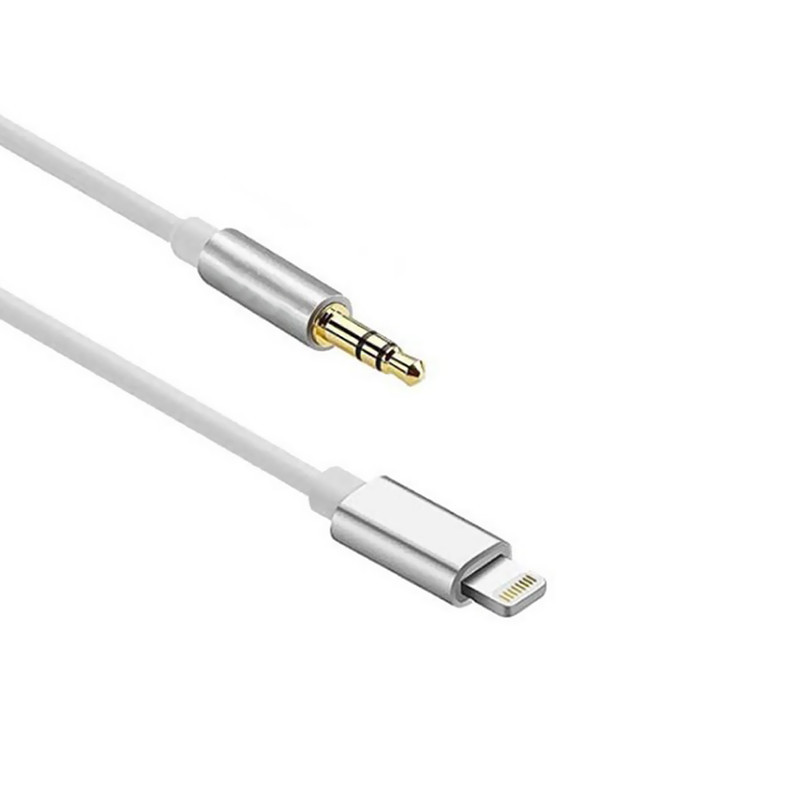 کابل تبدیل لایتنینگ به AUX مدل jh-023 طول 1 متر
