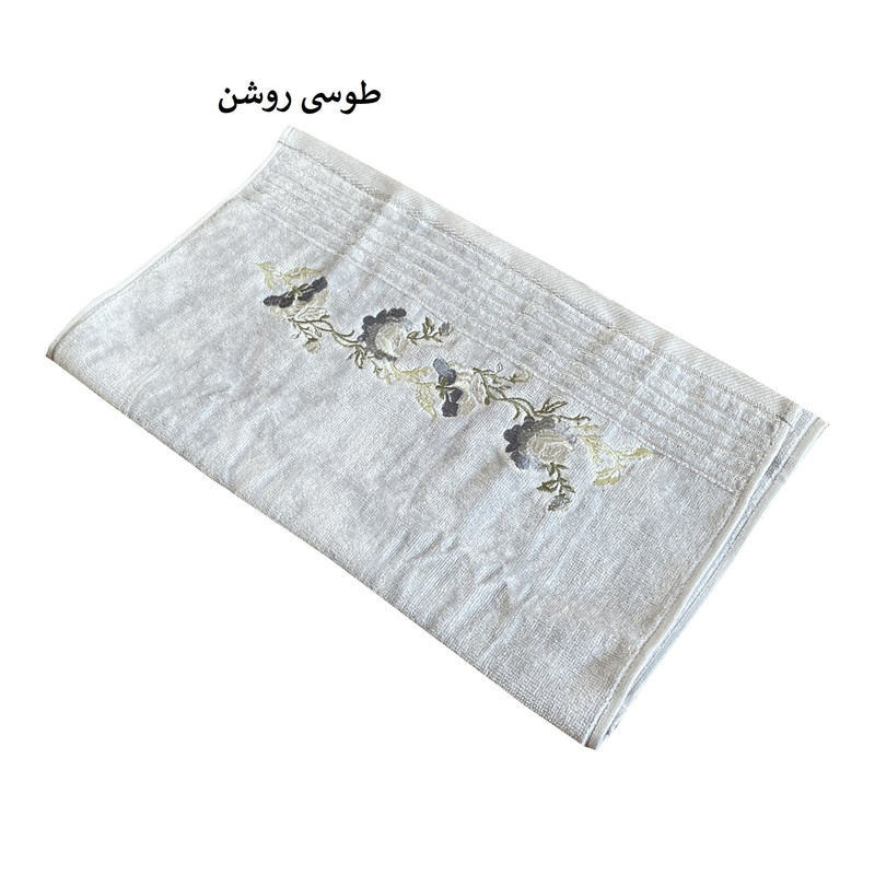 حوله دستی ماندگار مدل GOL14 سایز 40X75 سانتی متر