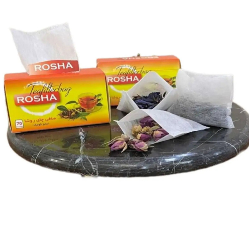 فیلتر چای مدل روشا 8 بسته 70 عددی