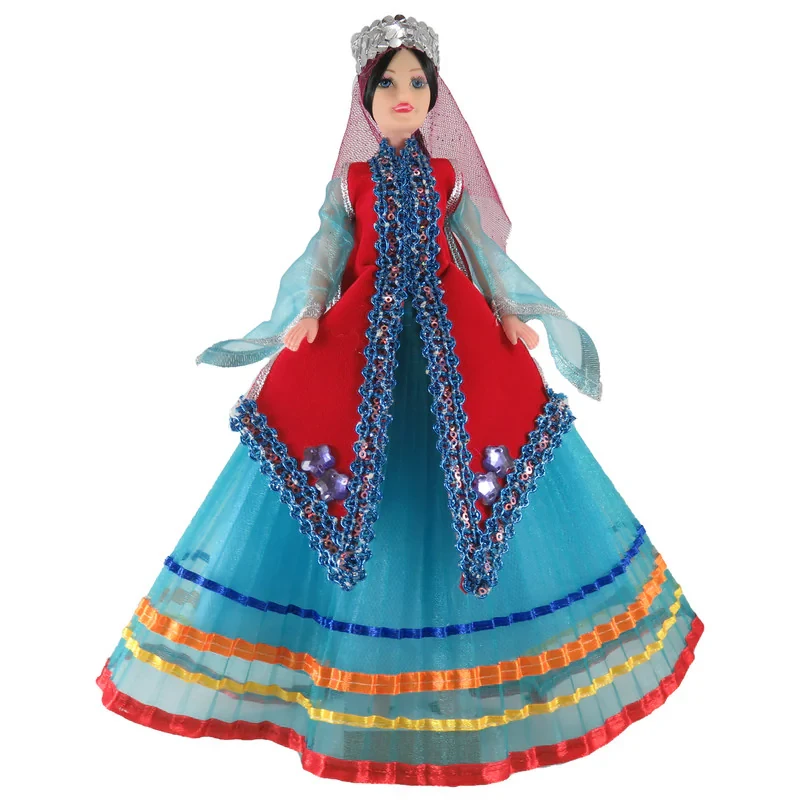 عروسک طرح سنتی مدل عروس ارتفاع 30 سانتی متر
