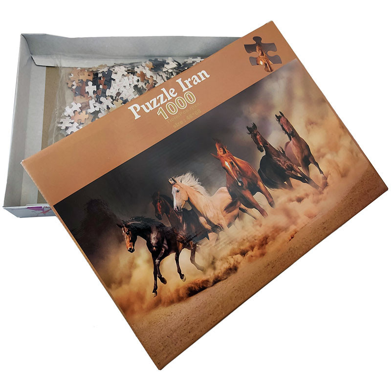 پازل 1000 تکه پازل ایران مدل Wild Horses
