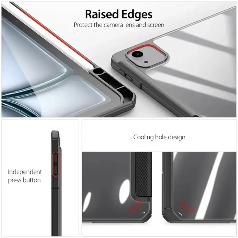 کیف کلاسوری دوکس دوکیس مدل TOBY مناسب برای تبلت اپل iPad Air (202420252026)-11 Inch, iPad Air (20202022)-10.9 Inch سازگار با: iPad Air 2024-11 Inch iPad Air 2025-11 Inch iPad Air 2026-11 Inch iPad Air 2020-10.9 Inch iPad Air 2022-10.9 Inch