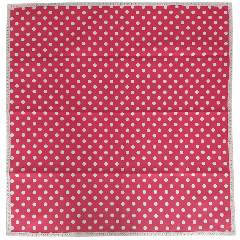 سفره 4 نفره نساجی دُر هنر یزد مدل توپی 2 cotton-ghr سایز 90×90 سانتی متر