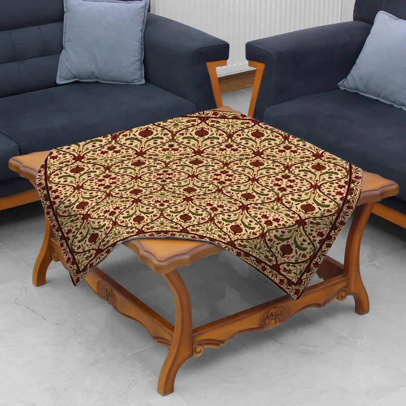 رومیزی طرح انار یلدا کد 953
