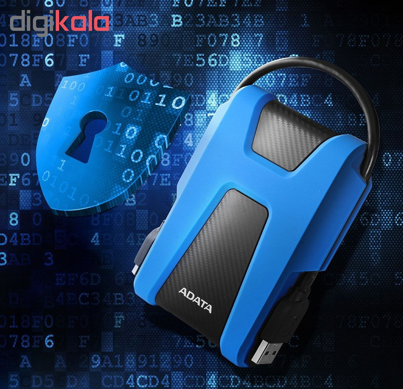 هارد اکسترنال ای دیتا مدل HD680 ظرفیت 1 ترابایت با استاندارد ارتباطی USB 3.2 Gen1