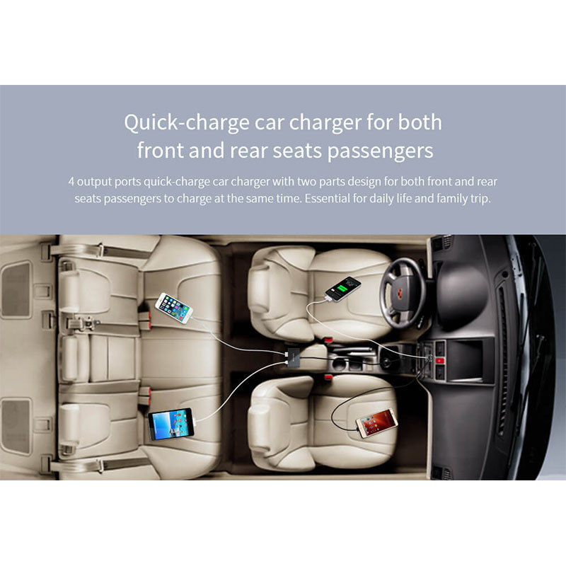 شارژر فندکی 57 وات نیلکین مدل PowerShare Car Charger