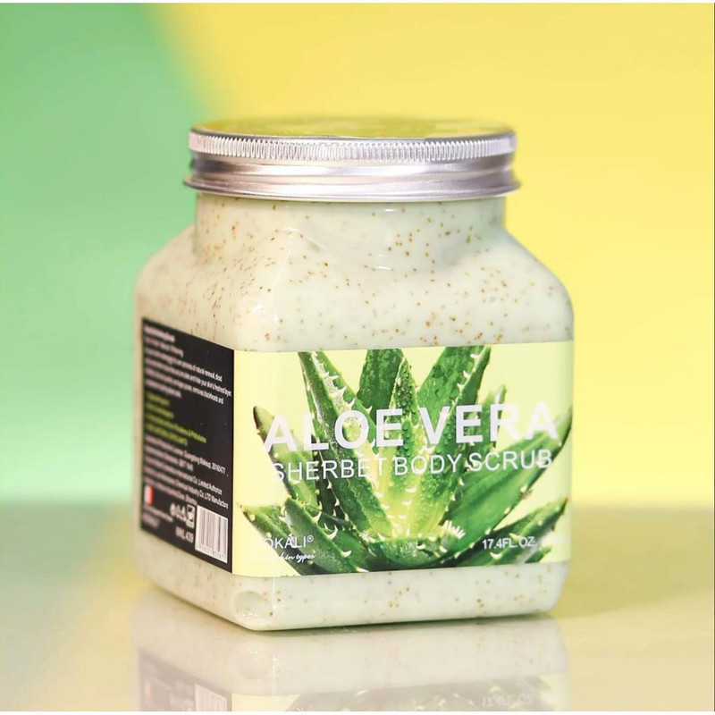 اسکراب لایه بردار پوست وکالی مدل Aloevera حجم 350 میلی لیتر