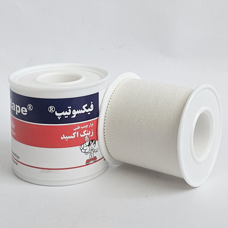 چسب پانسمان فیکسو تیپ مدل زینک اکساید بسته دو عددی
