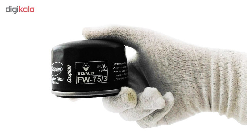 فیلتر روغن خودروی کاسپین مدل FW-753 مناسب برای رنو مگان