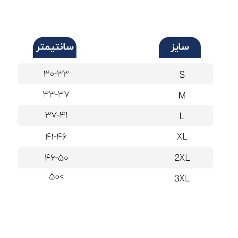 زانوبند طبی توان تن خزر مدل چهار فنره نئوپرنی کد KN002