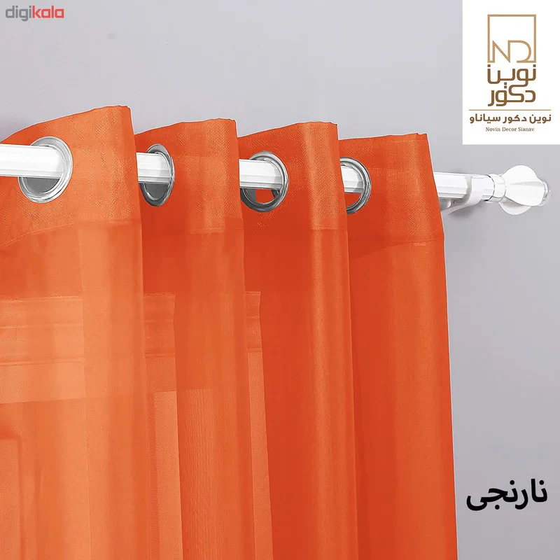 پرده نوین دکور سیاناو مدل ND500 سایز 280 × 140 سانتی متر