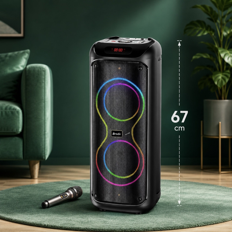اسپیکر بلوتوثی قابل حمل برودو مدل BTS 2259